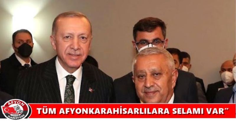 BELEDIYE BASKANI ZEYBEK CUMHURBASKANIMIZ ERDOGAN’LA BIR ARAYA GELDI