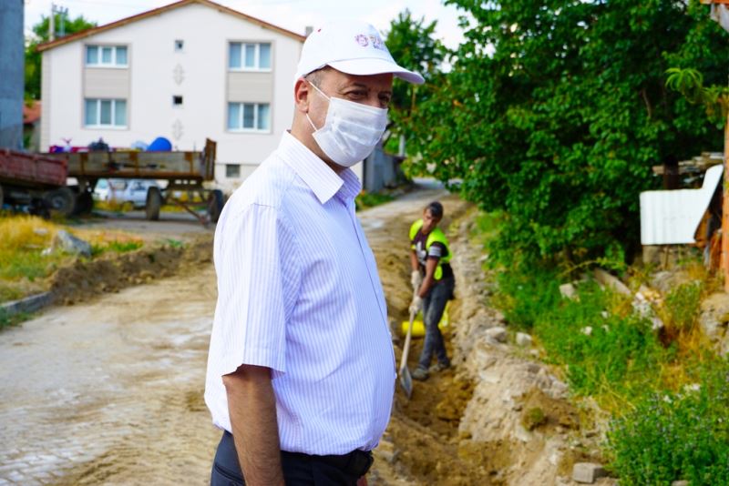 Bozkurt Baskan Dogal Gaz Çalismalariniyerinde  Inceledi.