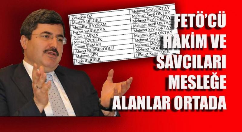 En Fanatik Fetöcü Hakim Ve Savcilari Meslege Alanlar Ortada