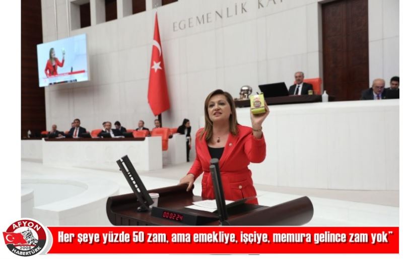 Her seye yüzde 50 zam, ama emekliye, isçiye, memura gelince zam yok”