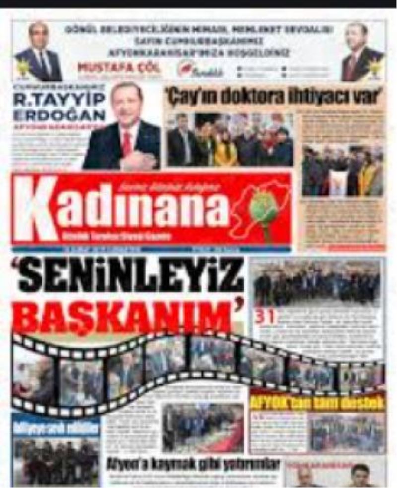 Kadinana Gazetesi  16 Yasinda