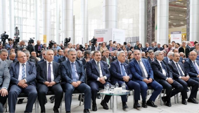 Mermer Ve Dogaltas Fuari Marble Orman Ve Su Isleri Bakanimiz Prof. Dr. Eroglu Ve Valimiz Yildirim?in Katilimi Ile Açildi.