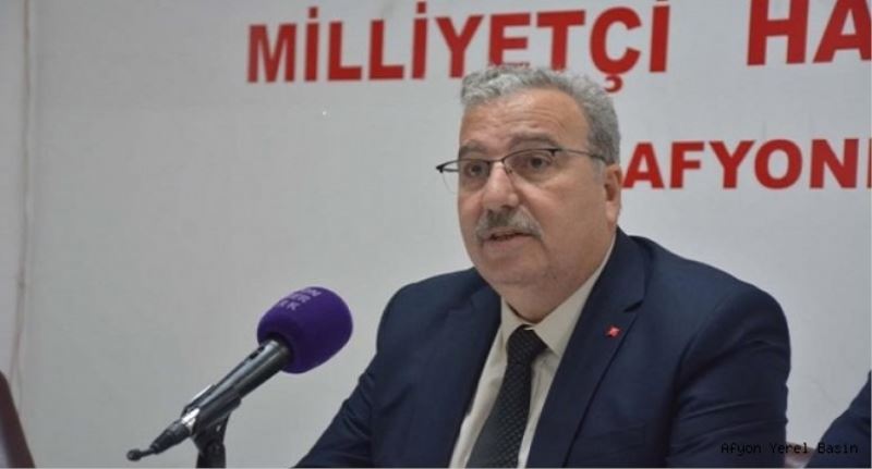 Milliyetçi Hareket Partisi (Mhp) Afyonkarahisar Il Baskani Mehmet Kocacan, 24 Kasim Ögretmenler Gününü Kutladi.