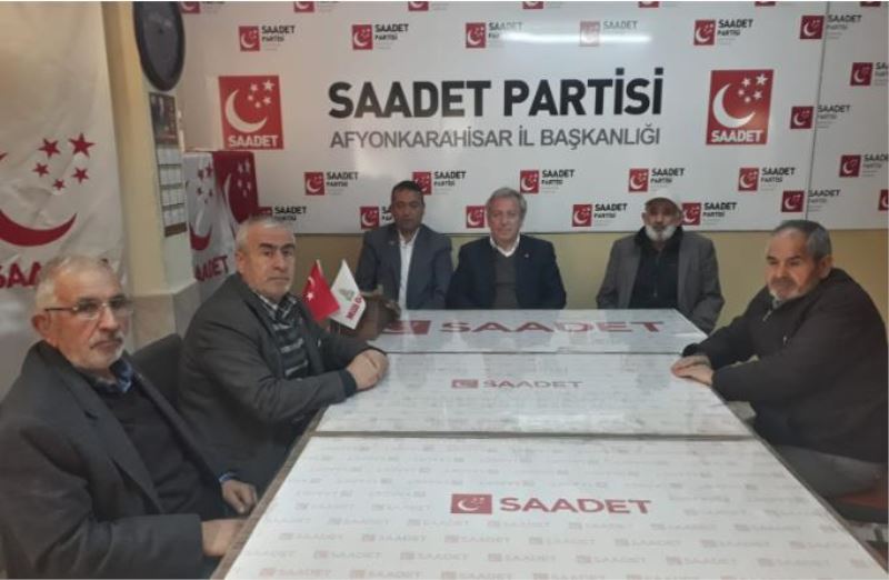 SAADE TPARTISI HAFTALIK BASIN TOPLANTISI DÜZENLEDI