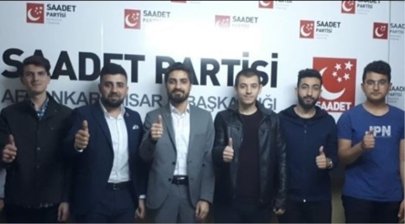 Saadet Partisi Afyonkarahisar Igençlik Kollari Baskanligi Bir Açiklama Yapti