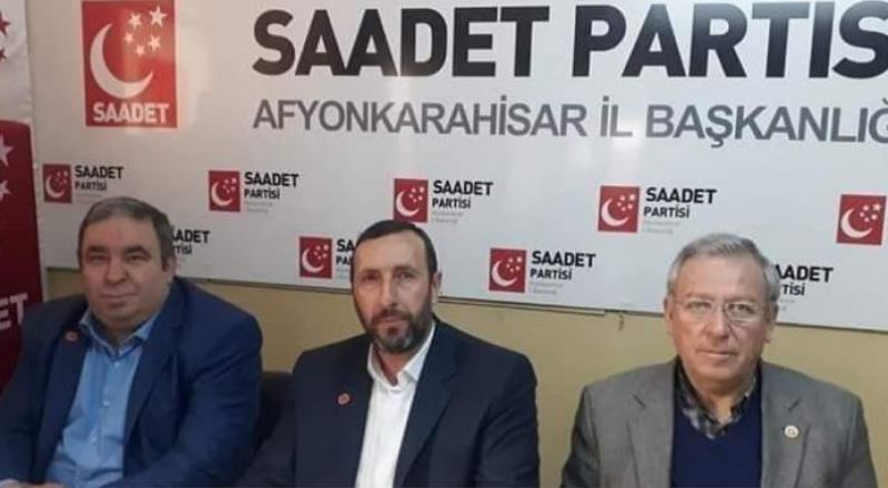 SAADET PATISI HAFTALIK BASIN TOPLANTISI DÜZENLEDI