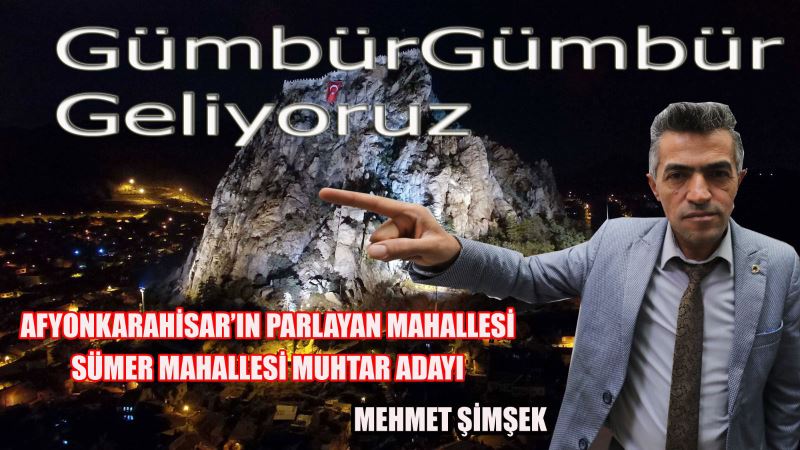 Sümer Mahallesi Muhtar Adayi Mehmet Simsek; Seçim Programini Açikladi.