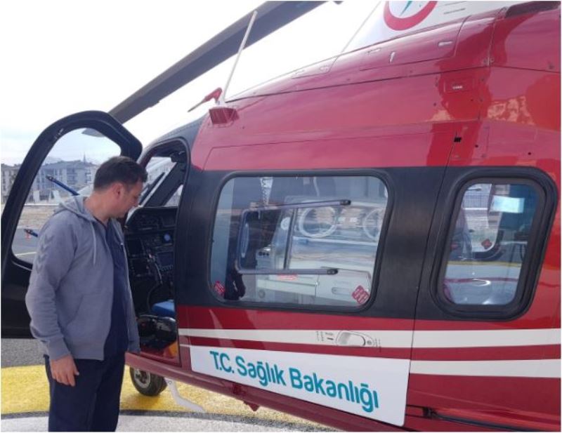 Yeni Dogan Bebegin Imdadina Helikopter Ambulans Yetisti