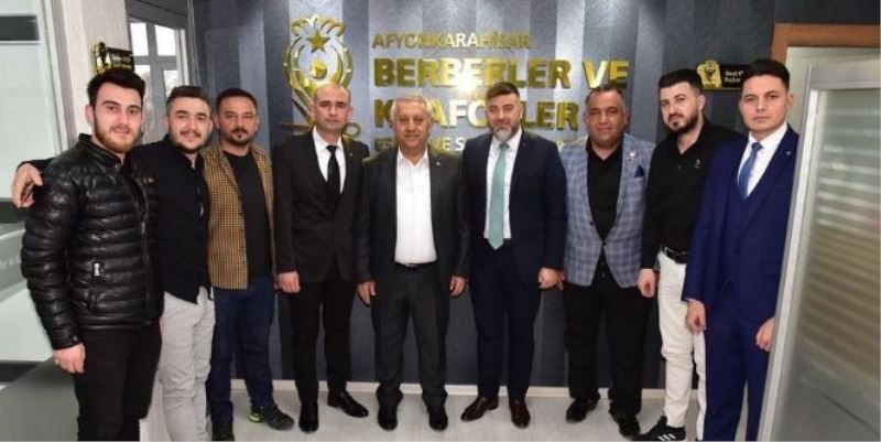 ZEYBEK BASKAN´DAN ODA BASKANLARINA IADE-I ZIYARARET